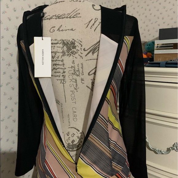 Karen Millen rainbow striped dress - Picture 9 of 16